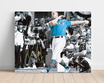 Aaron Judge Autograph Print - Home Run Derby - Lights Out Swings