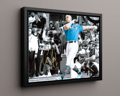 Aaron Judge Autograph Print - Home Run Derby - Lights Out Swings