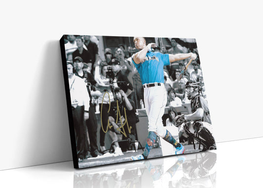 Aaron Judge Autograph Print - Home Run Derby - Lights Out Swings