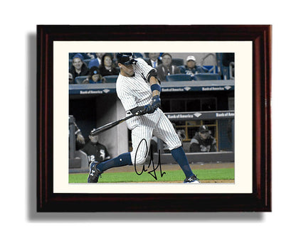 Aaron Judge Autograph Print - Mid Swing - Bronx Bomber Power