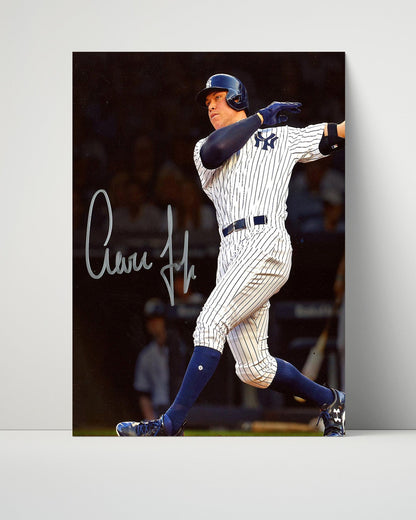 Aaron Judge Autograph Poster - Power Swing I - All Rise