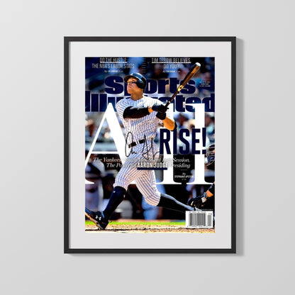 Aaron Judge Autograph SI Print - Arise 2017 - Youth Movement
