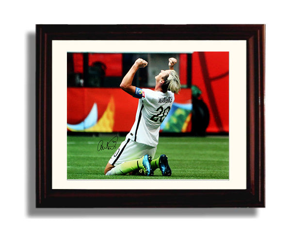 Abby Wambach Autograph Print - Team USA - Goal Celebration