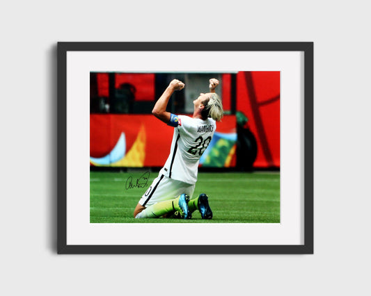 Abby Wambach Autograph Print - Team USA - Goal Celebration