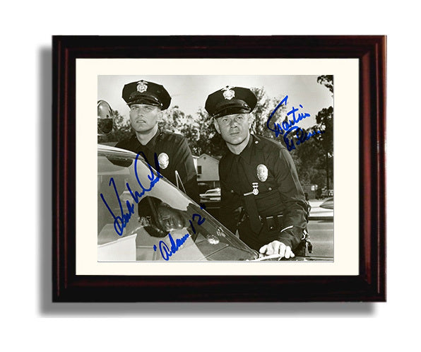 Adam12 - Police Duo - Autograph Print