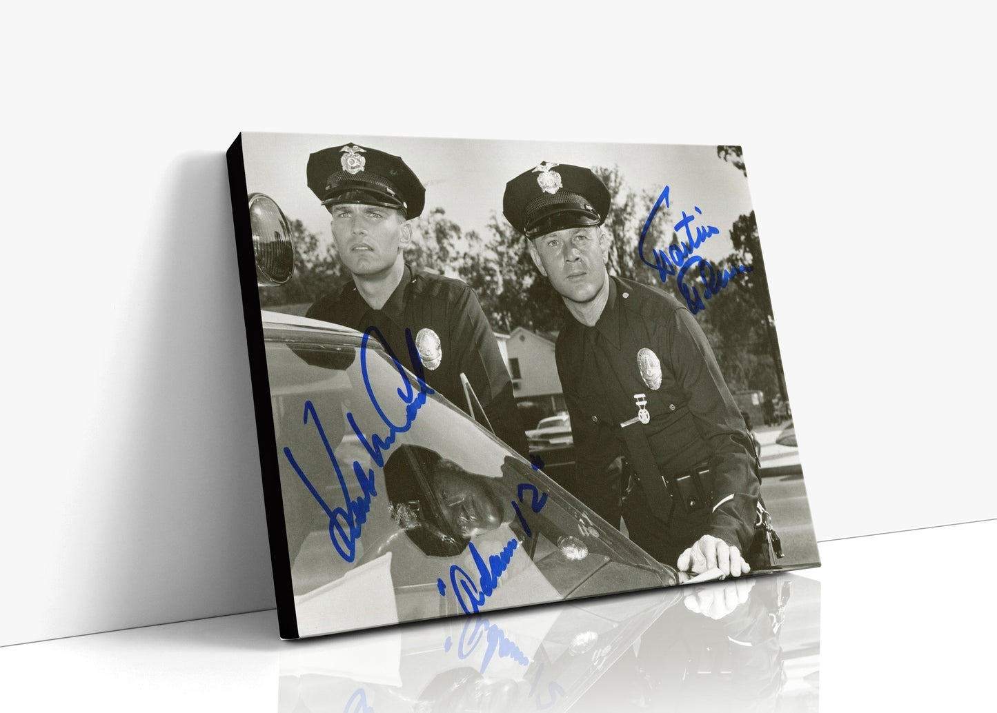 Adam12 - Police Duo - Autograph Canvas