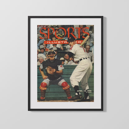 Al Rosen Autograph SI Print - At Bat 1955 - Vintage Swagger