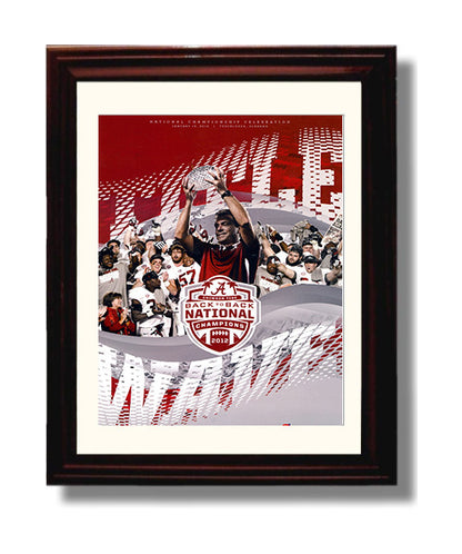 Alabama Football Poster - 2012 Championship - Back to Back