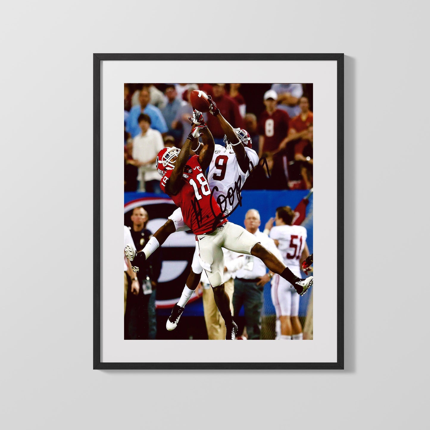 Alabama Autograph Print - Amari Cooper High Grab - Clutch Catch
