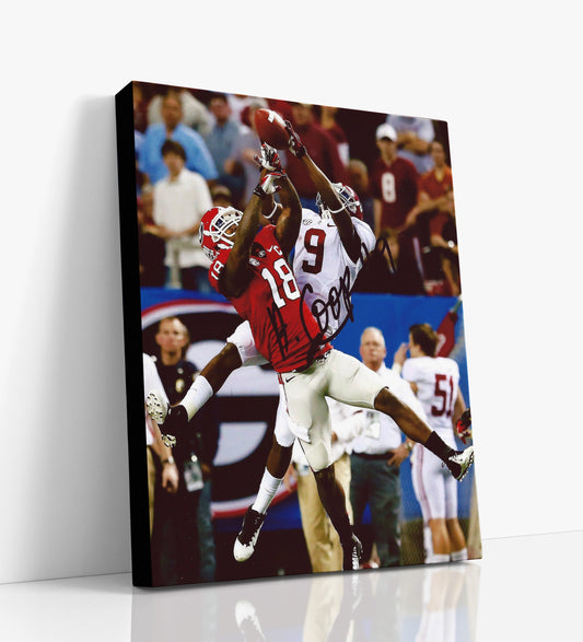 Alabama Autograph Canvas - Amari Cooper High Grab - Clutch Catch