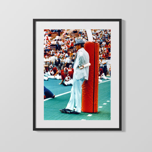 Alabama Autograph Print - Bear Bryant Sideline Style - Houndstooth Legend