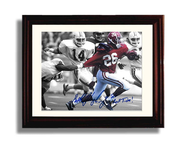 Alabama Autograph Print - Bobby Humphrey - Evading The Tackle