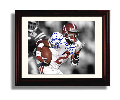 Alabama Autograph Print - David Palmer Close Up - The Deuce Is Loose