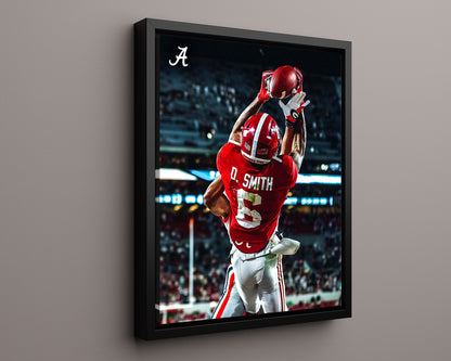 Alabama Autograph Print - DeVonta Smith 2nd & 26 - Forever Tide Hero
