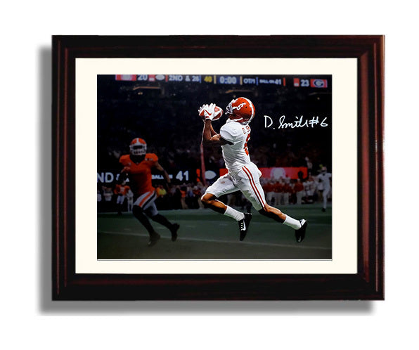 Alabama Autograph Print - DeVonta Smith - Championship Hands