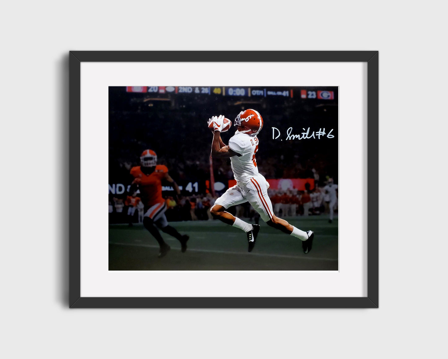 Alabama Autograph Print - DeVonta Smith 2nd & 26 - Forever Tide Hero