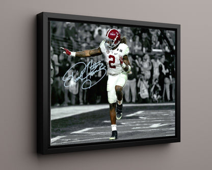 Alabama Autograph Print - Derrick Henry Heisman Pose - King Henry Rules