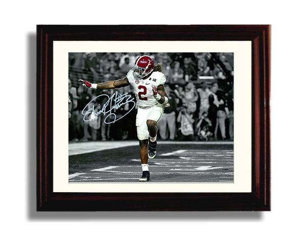Alabama Autograph Print - Derrick Henry Heisman Pose - King Henry Rules