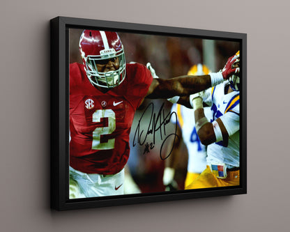 Alabama Autograph Print - Derrick Henry Stiff Arm