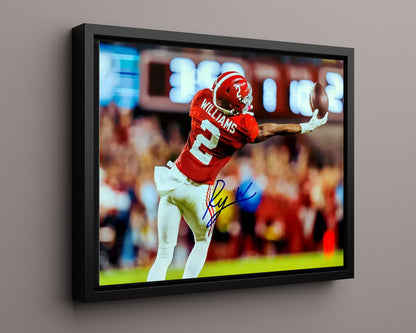 Alabama Autograph Print - Jameson Williams - One-Hand Wonder