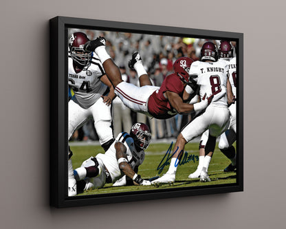 Alabama Autograph Print - Jonathan Allen Sack - Superman Sack