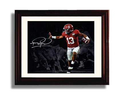 Alabama Autograph Print - Tua Tagovailoa Heisman - Pose Perfect