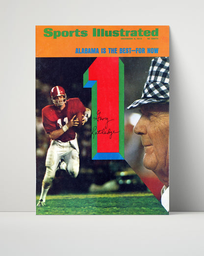 Alabama Autograph SI Print - Bear Bryant - Record Chase