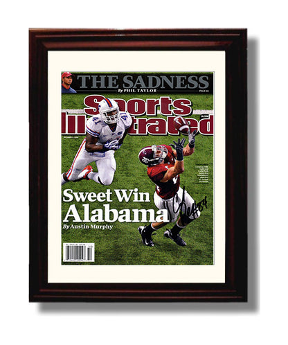Alabama Autograph SI Print - Colin Peek - Sweet Win Alabama