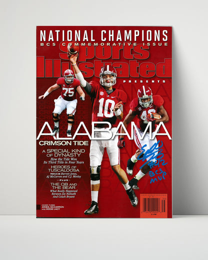 Alabama Autograph SI Print - Crimson Tide - A Special Kind of Dynasty