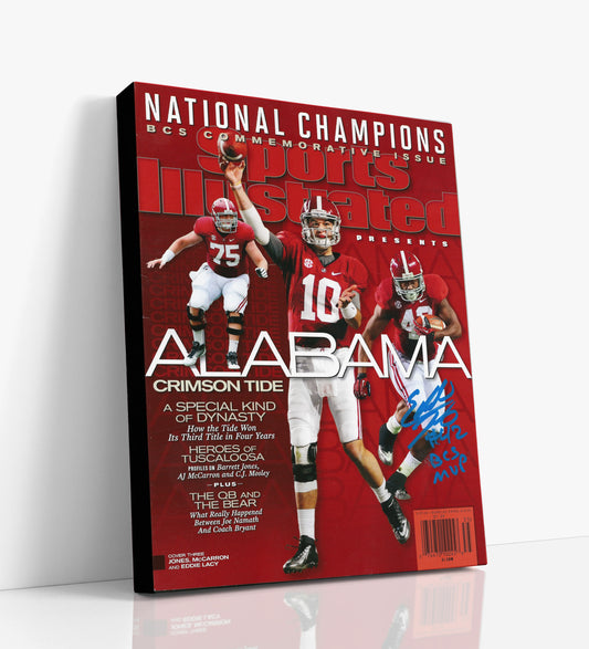 Alabama Autograph SI Canvas - Crimson Tide - A Special Kind of Dynasty