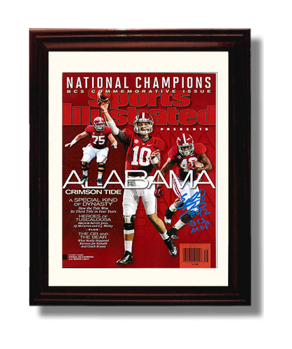 Alabama Autograph SI Print - Crimson Tide - A Special Kind of Dynasty