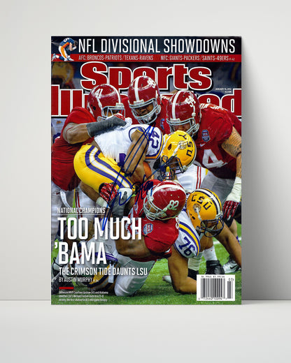 Alabama Autograph SI Print - Crimson Tide - Too Much Bama