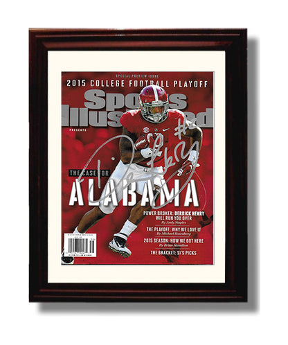 Alabama Autograph SI Print - Derrick Henry Case for Bama - Heisman Freight