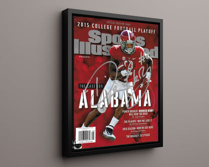 Alabama Autograph SI Print - Derrick Henry Case for Bama - Heisman Freight