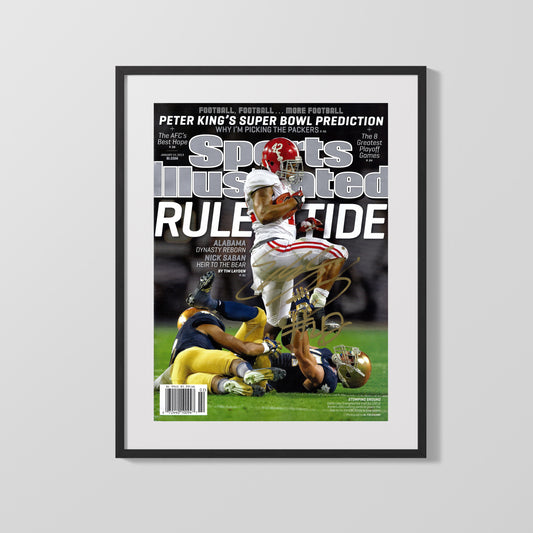 Alabama Autograph SI Print - Eddie Lacy Rule Tide - Power Back Glory