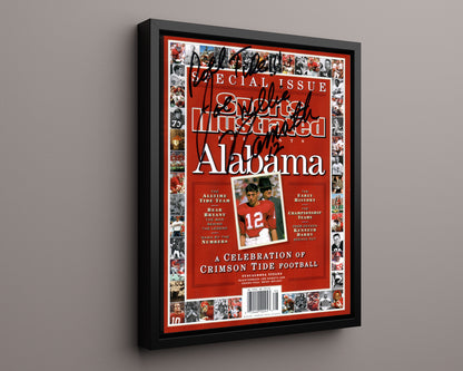 Alabama Autograph SI Print - Joe Namath - Crimson Tide Legend