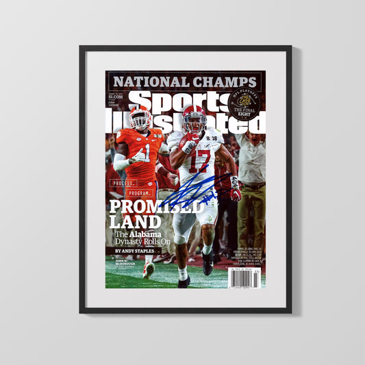 Alabama Autograph SI Print - Kenyan Drake - Promised Land - The Dynasty Rolls On