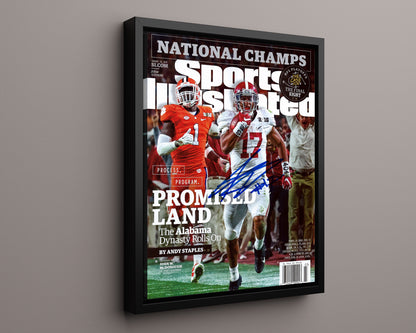 Alabama Autograph SI Print - Kenyan Drake - Promised Land - The Dynasty Rolls On