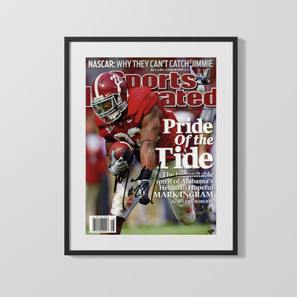 Alabama Autograph SI Print - Mark Ingram - Pride of the Tide