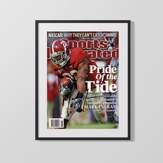 Alabama Autograph SI Print - Mark Ingram - Pride of the Tide