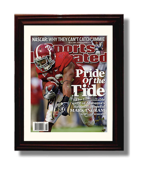 Alabama Autograph SI Print - Mark Ingram Dynasty - Heisman Power