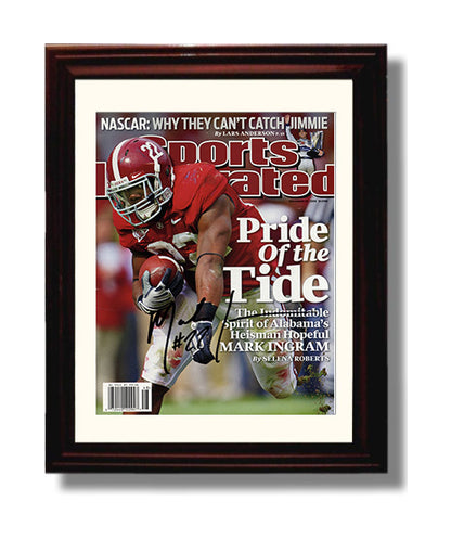 Alabama Autograph SI Print - Mark Ingram Dynasty - Heisman Power