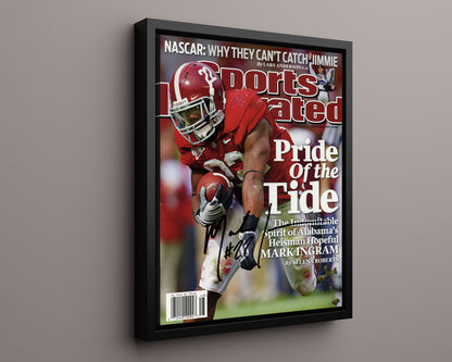 Alabama Autograph SI Print - Mark Ingram Dynasty - Heisman Power