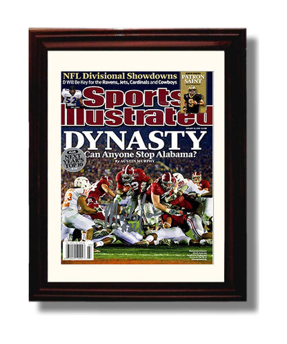Alabama Autograph SI Print - Mark Ingram - Pride of the Tide