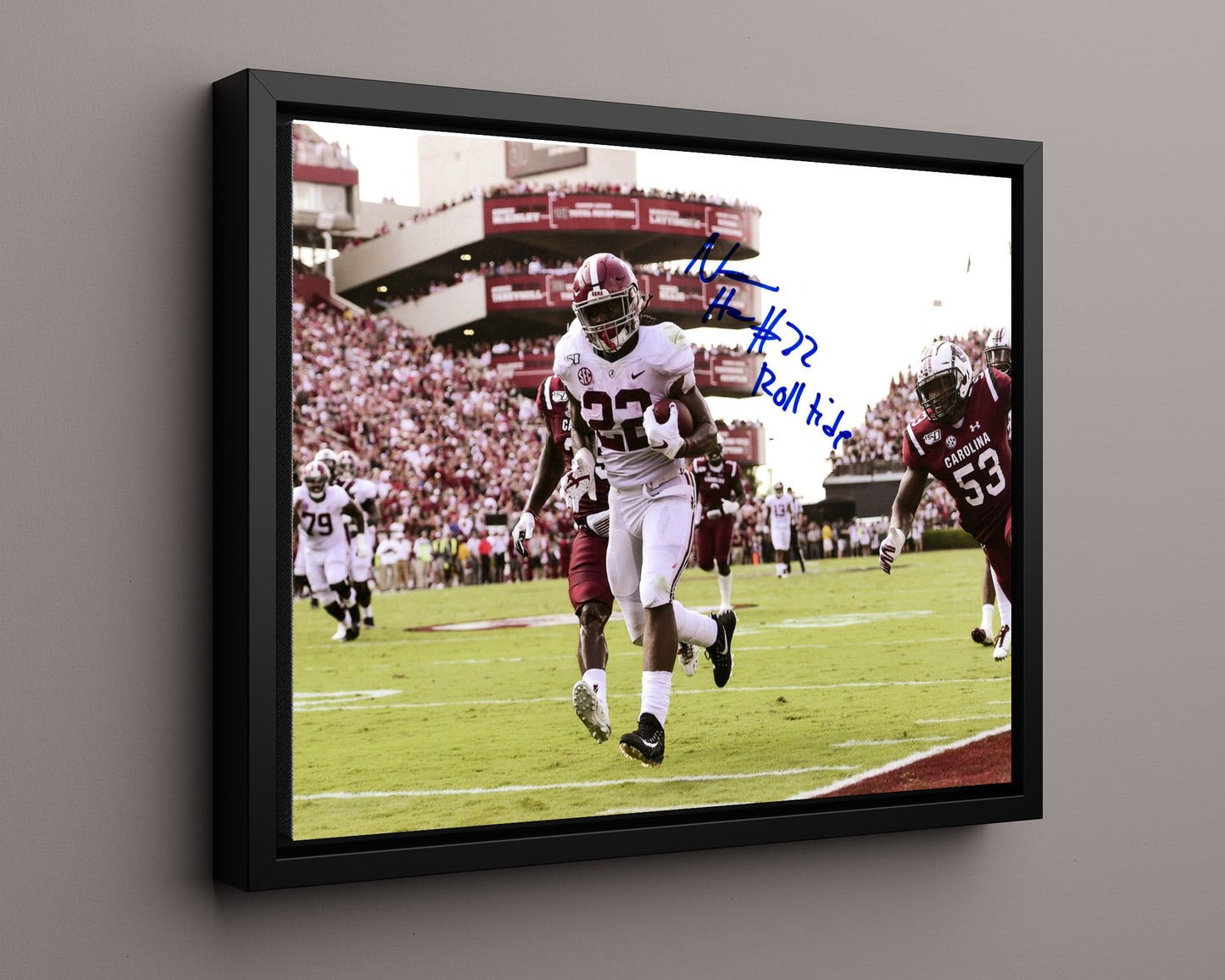 Alabama Print - Alabama - Najee Harris - Roll Tide -  - Crimson Glory