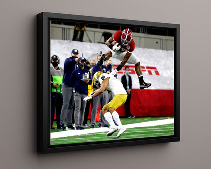 Alabama Print - Alabama - Najee Harris - The Leap - Crimson Glory