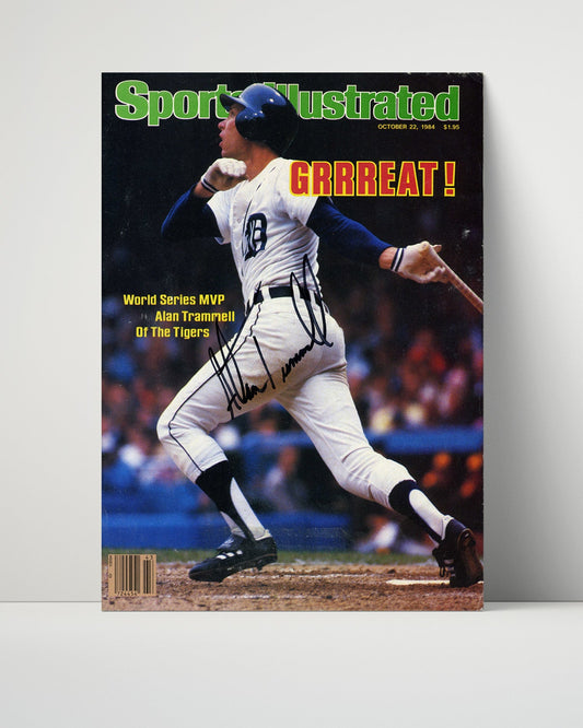 Albert Pujols Autograph SI Poster - Baseball Preview 2006 - Cardinals Star