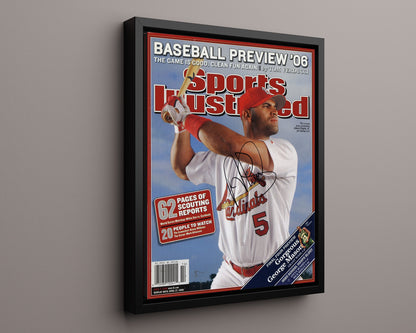 Albert Pujols SI Print - Swing of Beauty 2006 - Home Run King