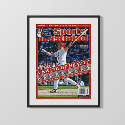 Albert Pujols SI Print - Swing of Beauty 2006 - Home Run King