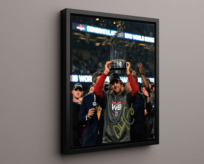 Alex Rodriguez Autograph Print - Hands Up Cheering - Fans Go Wild
